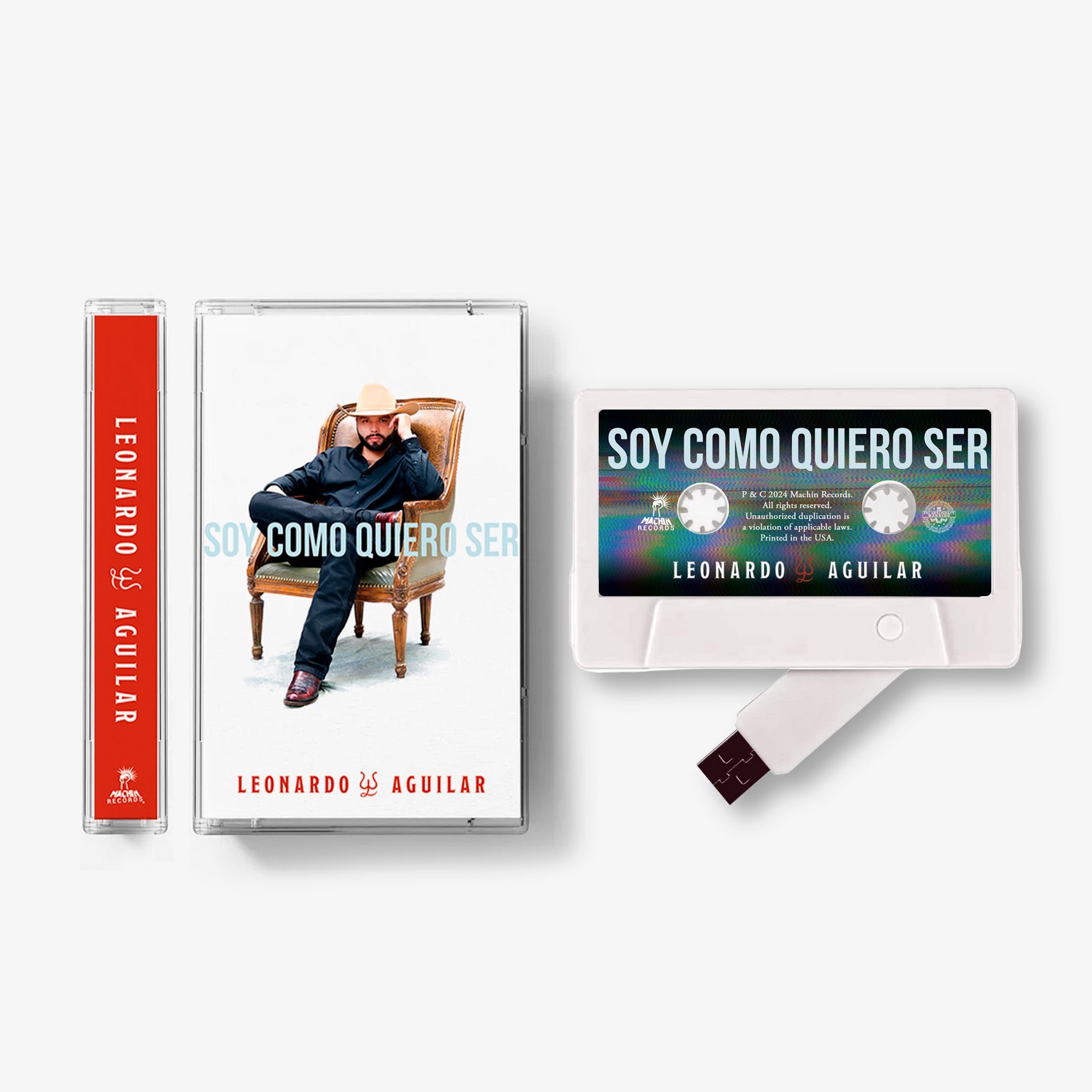 CD + USB Cassette “Soy Como Quiero Ser” – Edición Especial
